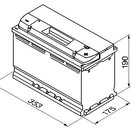 Starter Battery, BOSCH 0 092 S40 130