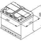 Starter Battery, BOSCH 0 092 S40 260