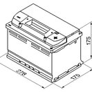 Starter Battery, BOSCH 0 092 S50 070