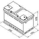 Starter Battery, BOSCH 0 092 S50 100