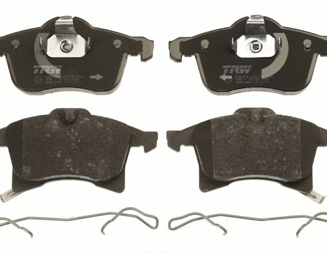 Brake Pad Set, disc brake, TRW GDB1668
