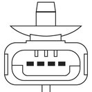 Lambda Sensor, BOSCH 0 258 006 046