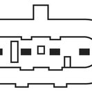 Lambda Sensor, BOSCH 0 258 006 206