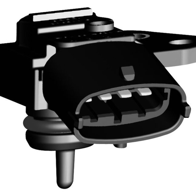Sensor, fuel pressure, BOSCH 0 261 230 110