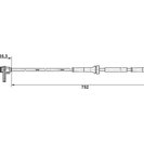 Sensor, wheel speed, BOSCH 0 265 007 638