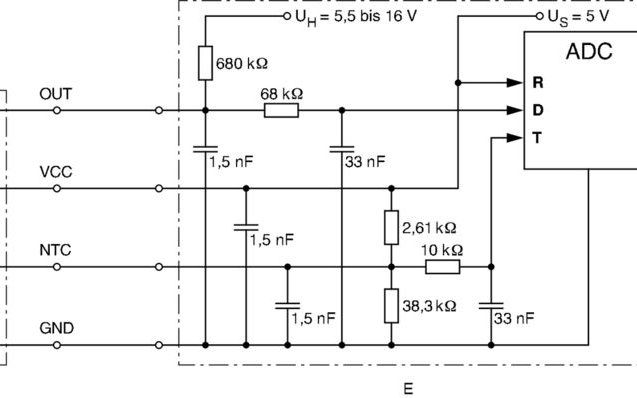 Sensor, boost pressure, BOSCH 0 281 002 593