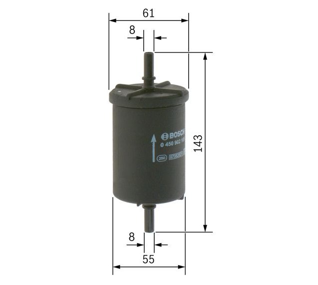 Fuel Filter, BOSCH 0 450 902 161