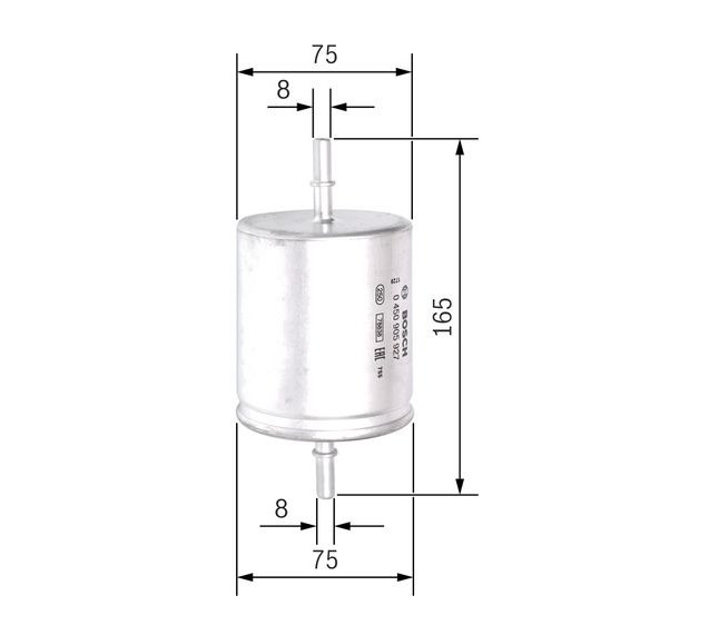 Fuel Filter, BOSCH 0 450 905 927