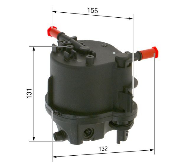Fuel Filter, BOSCH 0 450 906 460