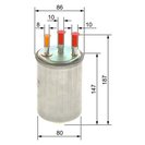 Fuel Filter, BOSCH 0 450 906 508