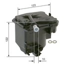 Fuel Filter, BOSCH 0 450 907 006