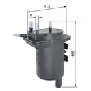 Fuel Filter, BOSCH 0 450 907 013