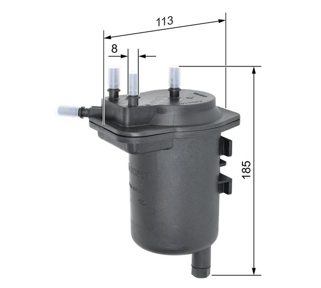 Fuel Filter, BOSCH 0 450 907 013