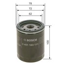 Oil Filter, BOSCH 0 451 103 111