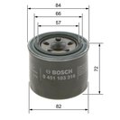 Oil Filter, BOSCH 0 451 103 316