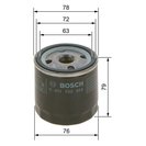 Oil Filter, BOSCH 0 451 103 354