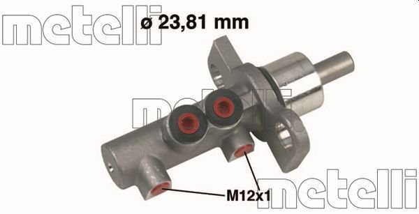 Brake Master Cylinder, METELLI 05-0260