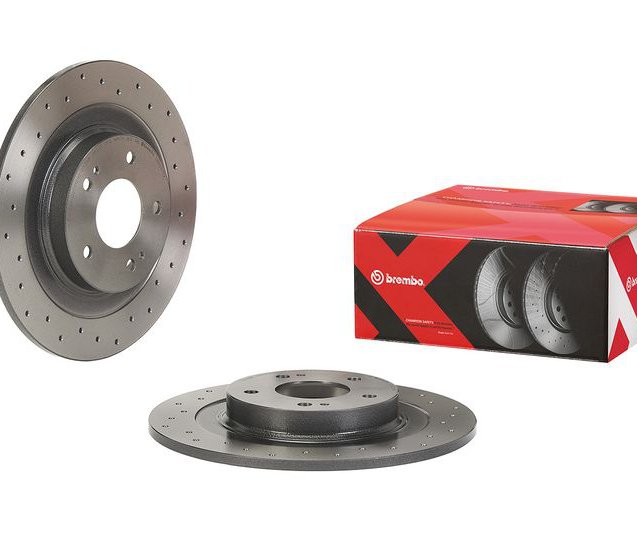 Brake Disc, BREMBO 08.N267.1X
