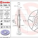 Brake Disc, BREMBO 09.7880.75