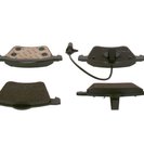Brake Pad Set, disc brake, BOSCH 0 986 424 780