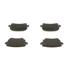 Brake Pad Set, disc brake, BOSCH 0 986 494 344