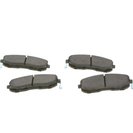 Brake Pad Set, disc brake, BOSCH 0 986 494 572
