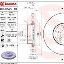 Brake Disc, BREMBO 09.D529.13