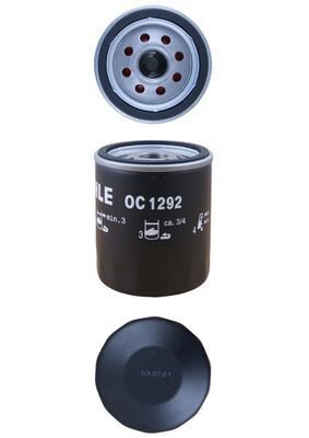 Oil Filter, MAHLE ORIGINAL OC1292