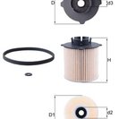 Fuel Filter, MAHLE ORIGINAL KX265D