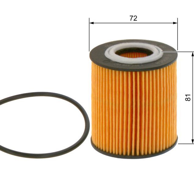Oil Filter, BOSCH 1 457 429 197
