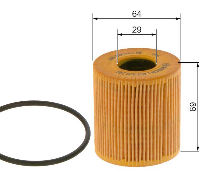 Oil Filter, BOSCH 1 457 429 249