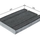 Filter, cabin air, BOSCH 1 987 435 628
