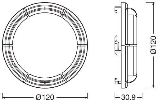 Cap, headlight, Osram LEDCAP08