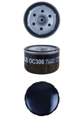 Oil Filter, MAHLE ORIGINAL OC306