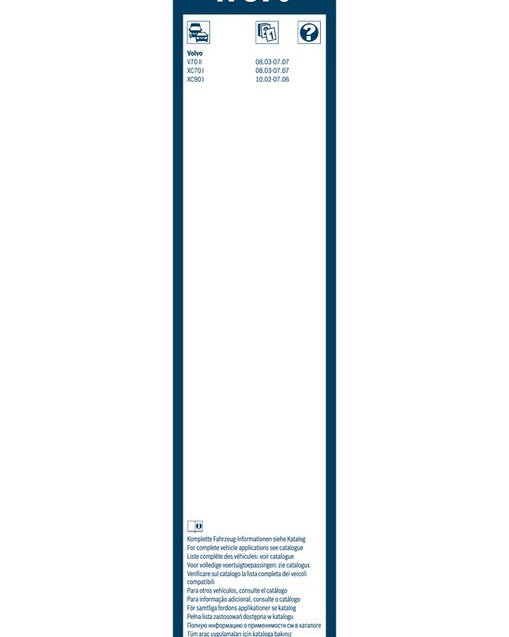 Wiper Blade, BOSCH 3 397 011 022
