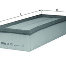 Air Filter, MAHLE ORIGINAL LX1211