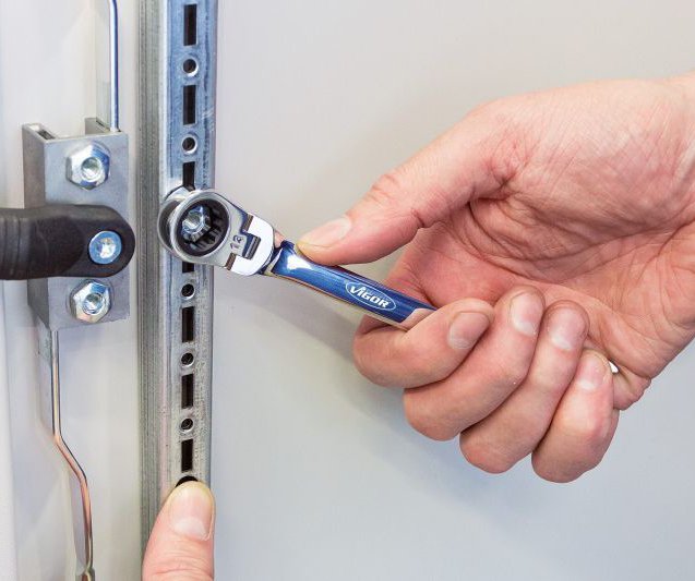 Ratchet Ring Open-ended Spanner, VIGOR V2804