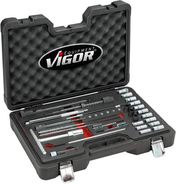 Cleaning/Milling Tool Set, CR injector seat, VIGOR V4941N