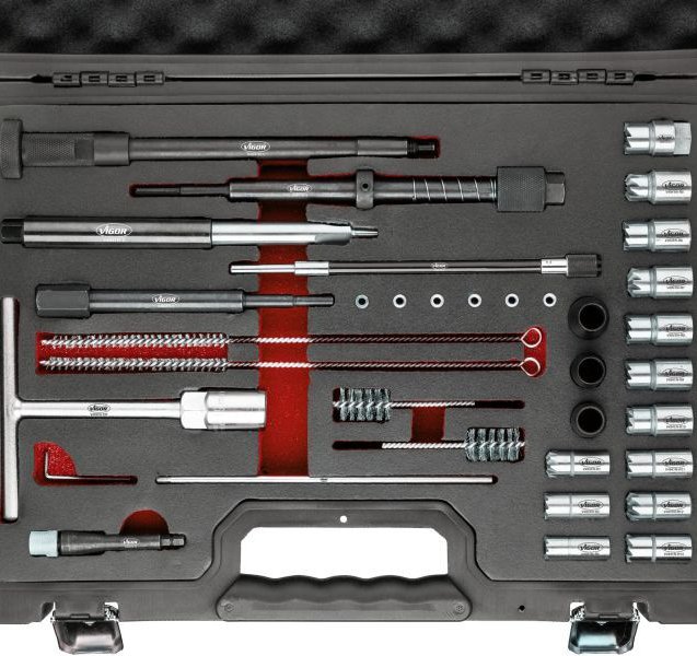 Cleaning/Milling Tool Set, CR injector seat, VIGOR V4941N