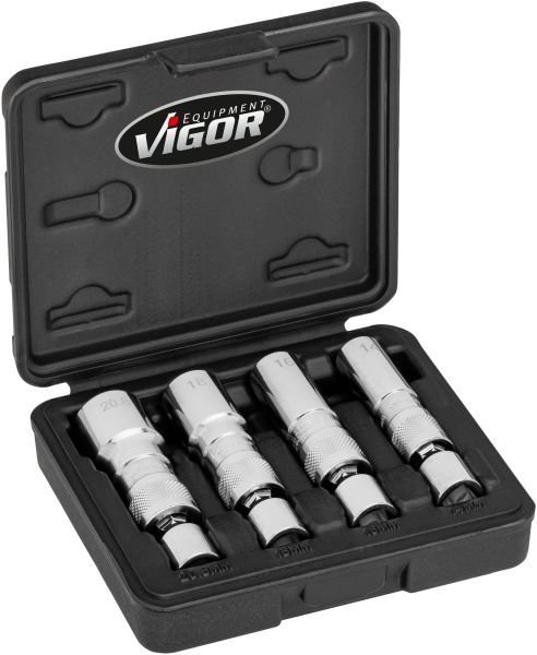 Socket Wrench Set, spark plug, VIGOR V7002/4