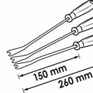 Disassembly Tool, body holding clip, VIGOR V5885