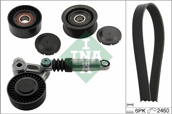V-Ribbed Belt Set, INA 529 0075 10