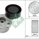 Belt Tensioner, V-ribbed belt, INA 534 0630 10