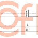 Cable Pull, parking brake, Cofle 92.10.6859