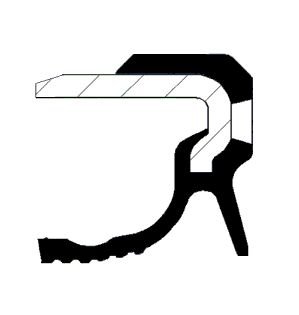 Shaft Seal, crankshaft, CORTECO 49381130