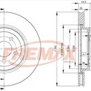 Brake Disc, FREMAX BD-9197