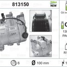 Compressor, air conditioning, VALEO 813150