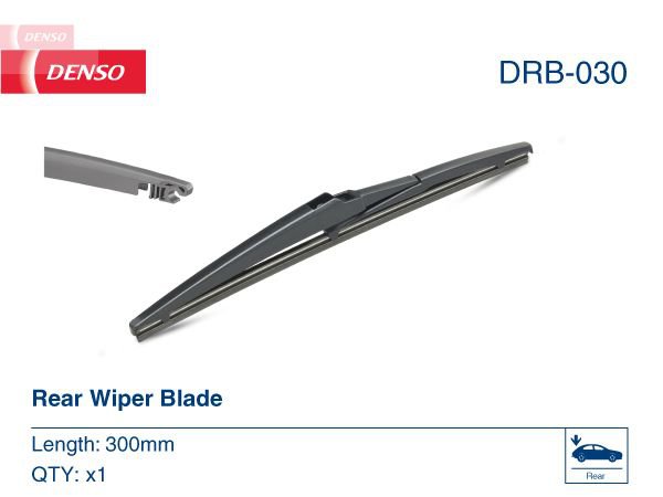 Wiper Blade, DENSO DRB-030