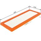 Air Filter, BOSCH F 026 400 219