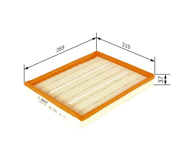 Air Filter, BOSCH F 026 400 356